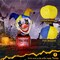 4FT Halloween Inflatable Circus Clown Box Outdoor Decorations Blow Up Yard Decor